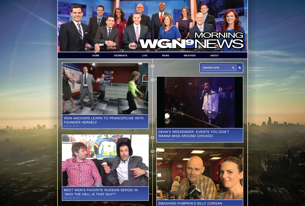 Tribune WGN Homepage