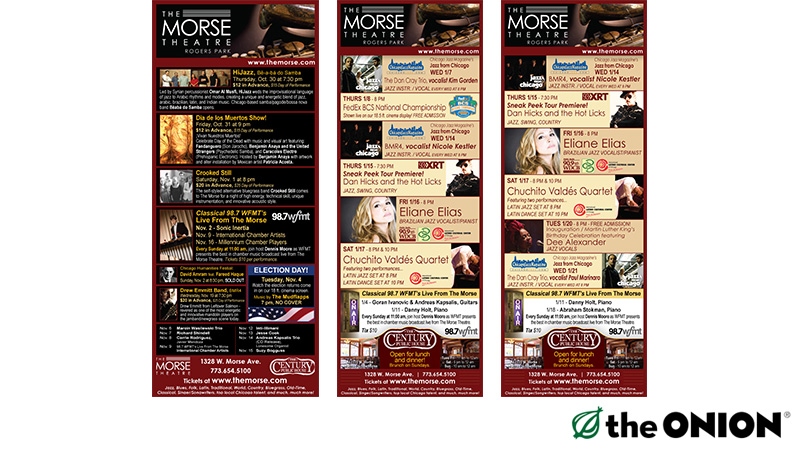 Morse Ads: The Onion Half Page Vertical