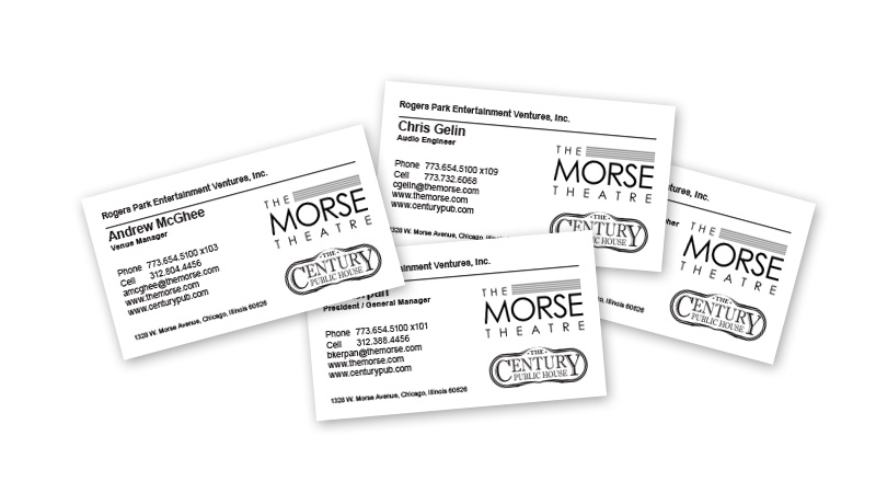 Morse Collateral: Business Cards
