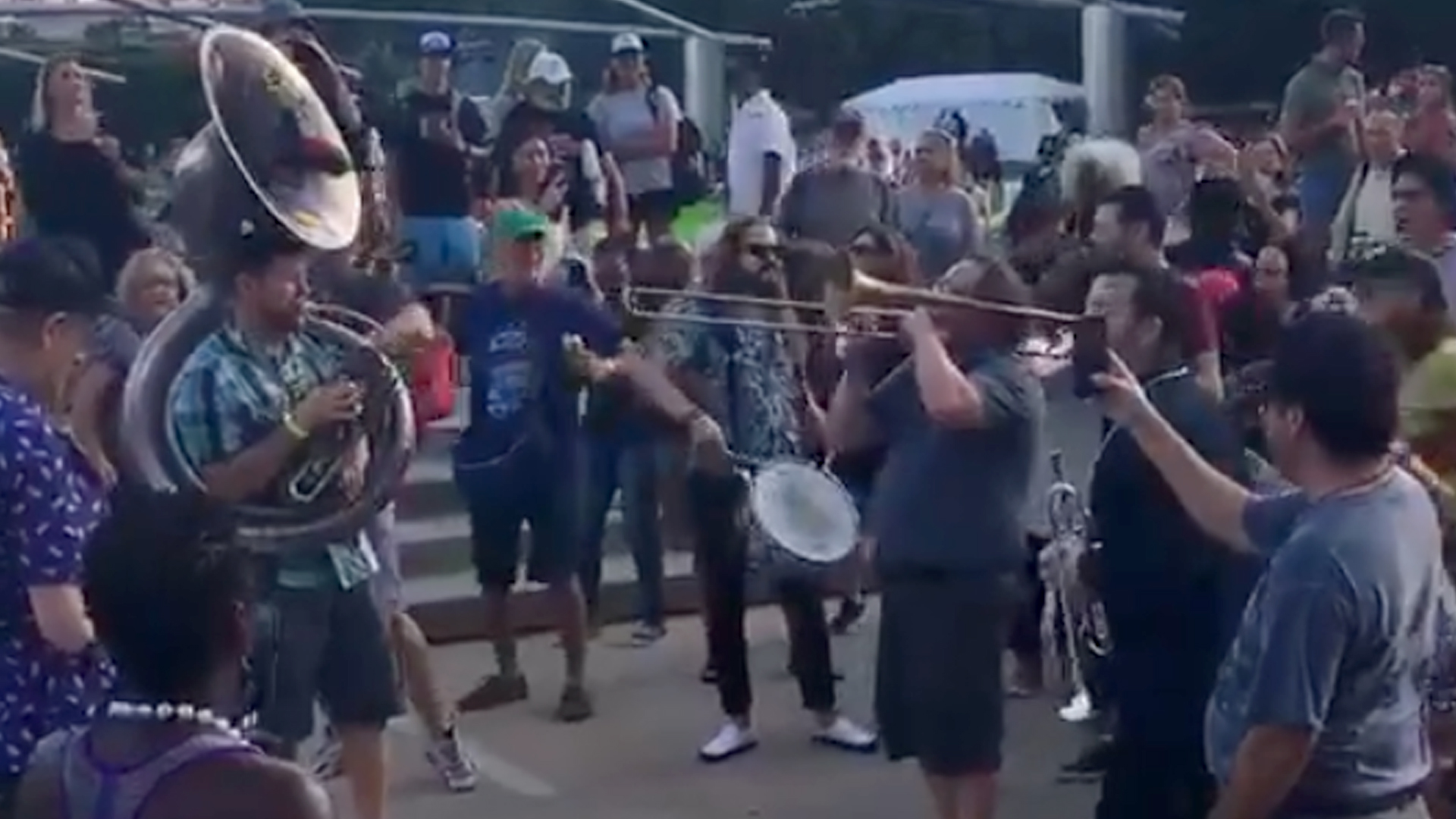 Second Line at the 41st Chicago Jazz Festival