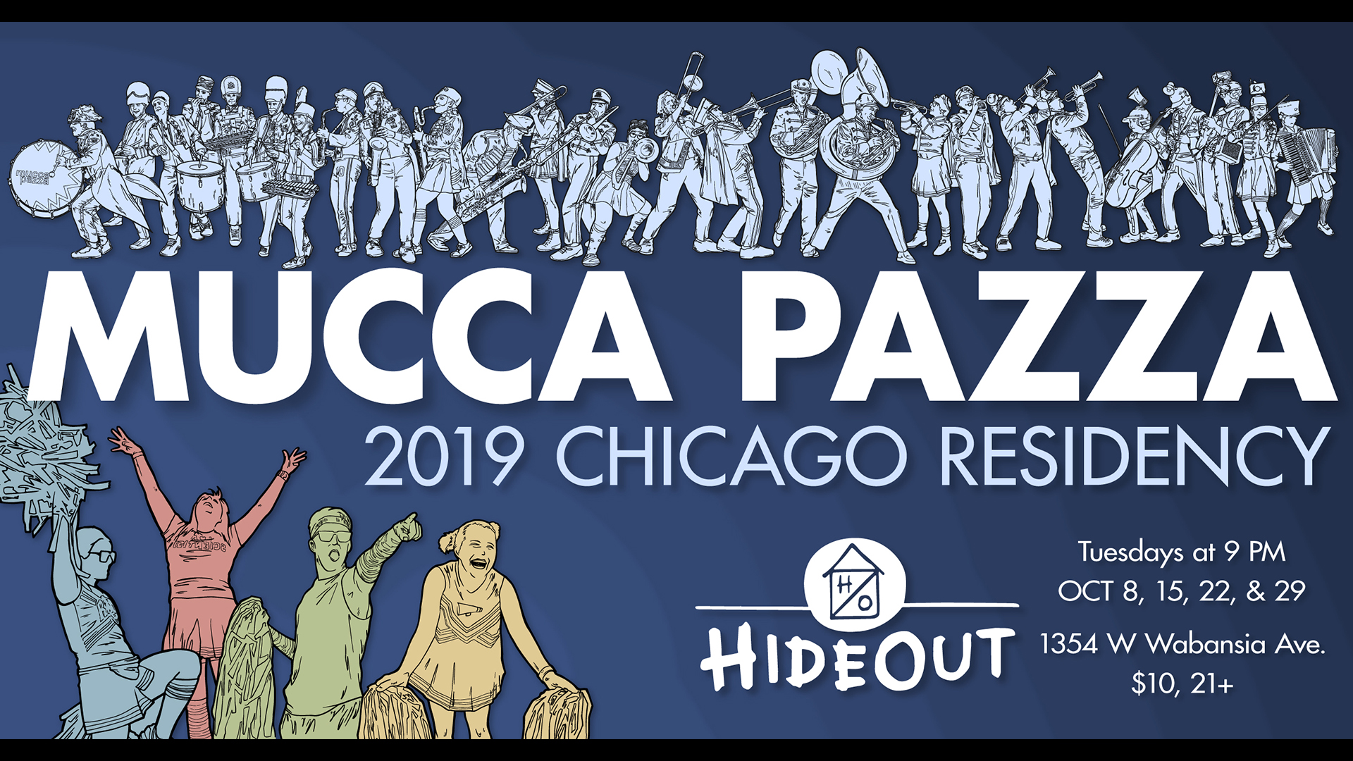 Mucca Pazza’s 2019 Chicago Residency Banner Ad