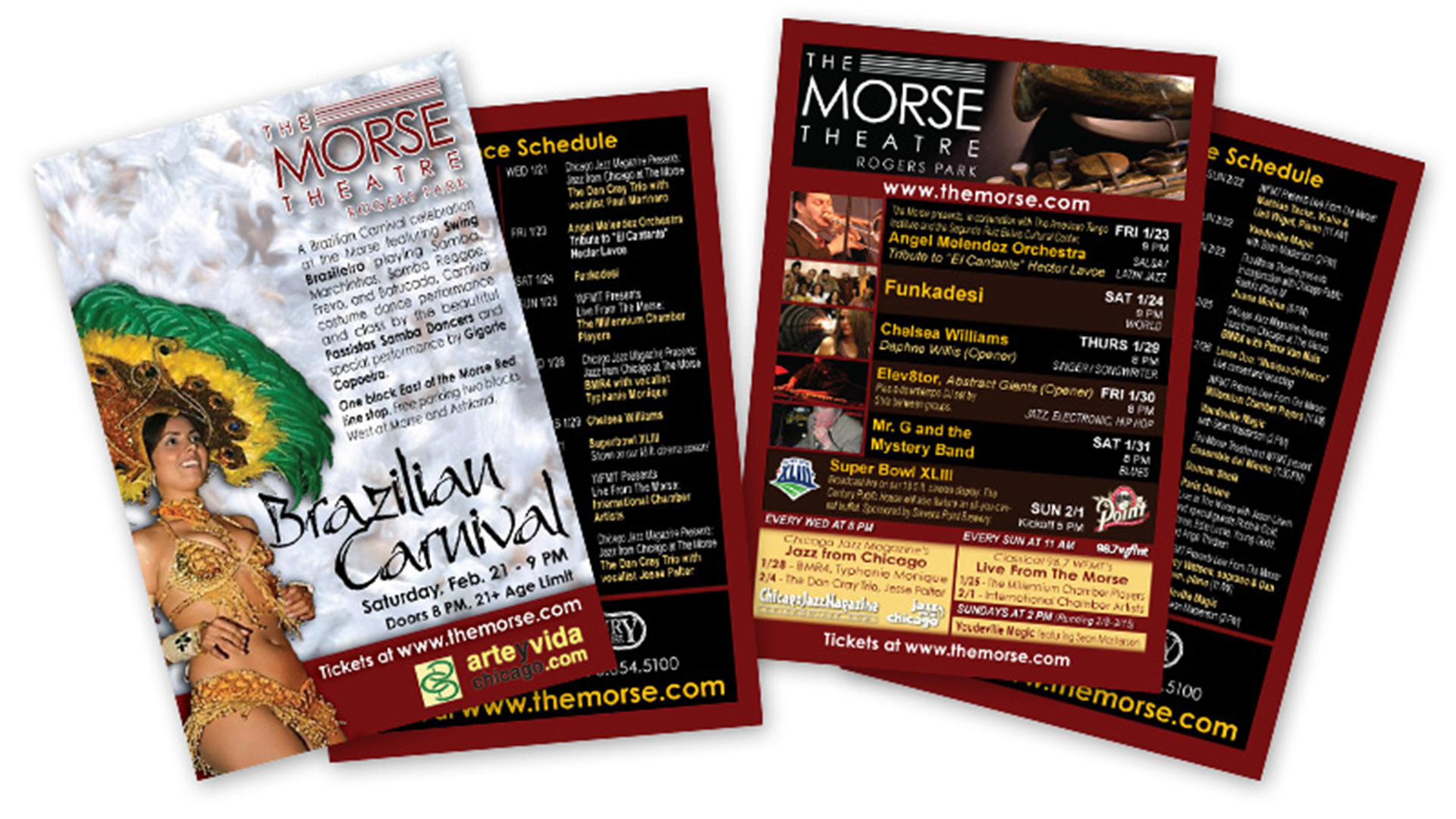 Morse Theatre Event Collateral