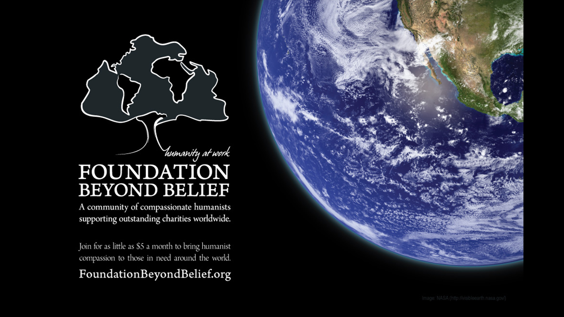 Foundation Beyond Belief Print Advertising