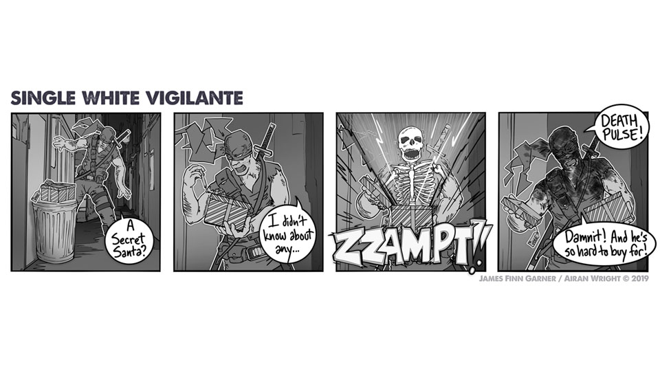 Single White Vigilante Comics