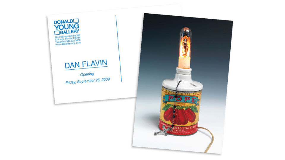 Donald Young Gallery Event Collateral