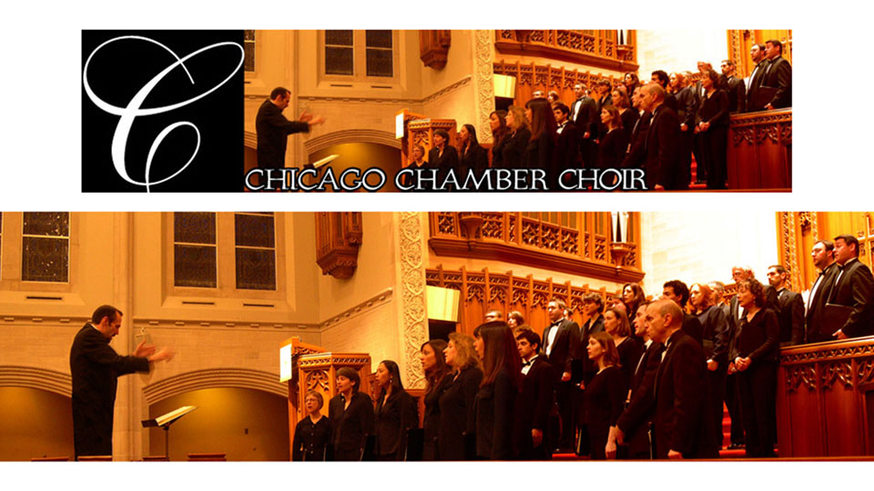 Chicago Chamber Choir Cover Art for Social Media, Newsletters