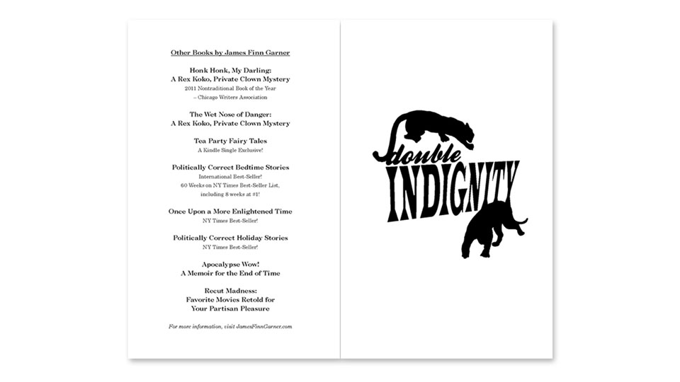 “Double Indignity” Book Layout